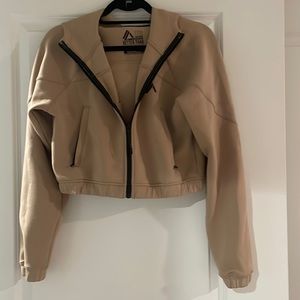 Alphalete ELMTS full-zip crop jacket